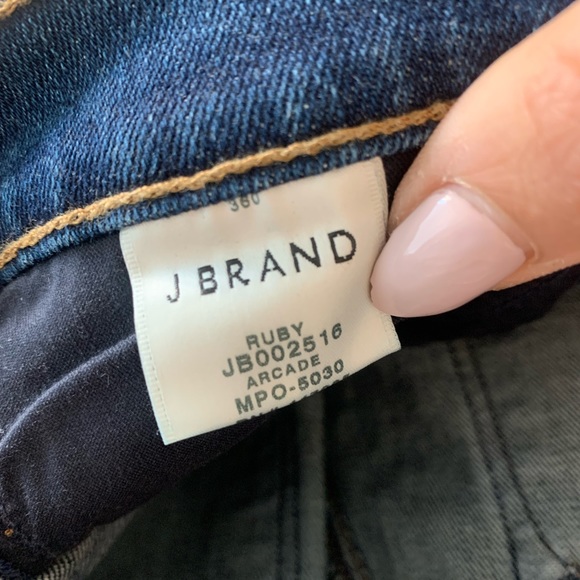 J Brand Ruby High Rise Cigarette Jeans in Arcade - Picture 9 of 14
